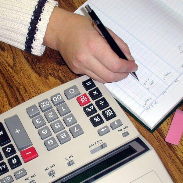 Bookkeeping Services expert at work at JLP Payroll Services, UK